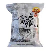 Huashi 350g All-Kill Crazy Bait: Effective for Crucian, Carp, Grass, and Bream Fishing - Comprehensive Wild & Black Pit Bait gray