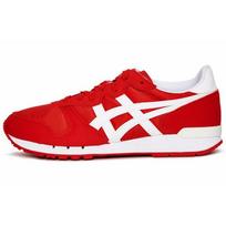 Onitsuka Tiger Alvarado Textile, Synthetic Leather Cushioning Slip Resistant Abrasion Resistant Low top Casual 1183A507-600 43.5 red