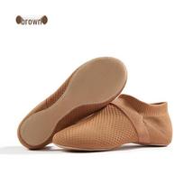 Soft Sole Flyknit Jazz & Cheerleading Practice Shoes for Professional Dance & Body Training 40 kava