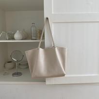 Korean Classic Casual Versatile Simple Soft Leather Tote Bag with High-end Feel, Large Capacity Handheld Commuting Women's Shoulder Bag balta