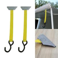 2pcs RV Tent Windproof Fixed Strap Hooks Awning Tie Down Hangers For Fiamma Thule Omnistor Dometic Caravan Campervan Motorhome