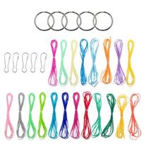 Lacing Cord Elastic 20 Rainbow Colors Bead Threads for Bracelet Jewelry Makings 1