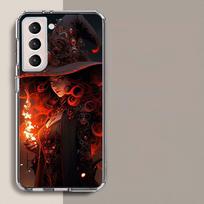 Halloween Moon Witch Horror Phone Case for Samsung A16 A17 A26 A36 A56 A57 A55 A54 A37 A15 A25 A35 A14 A24 A34 Galaxy Note 20 10 Samsung A71 4G