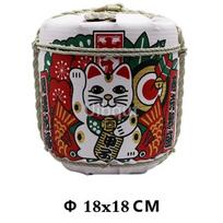 Japanese decoration tool Liquor Barrel Sushi Shop hanging flag festival restaurant lantern banner bar pub coffee wind curtain