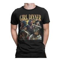 Funny Verso Clair Obscur Expedition 33 Vintage 90s Girl Dinner T-Shirts Men Round Collar T Shirt  Short Sleeve Tee Shirt Tops S juoda