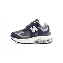 New Balance 2002 Hook & Loop Abrasion Resistant Low top Toddler Shoes Blue Silver Infant And Toddler IV2002SF 26
