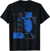 Official Billie Eilish HIT ME Hard and Soft Blue Photo T-Shirt 3XL black