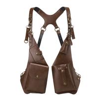 Multifunctional Shoulder Vest Bag with Underarm Sling Adjustable Straps Outdoor Mobile Phone Holder Pouch Utility Carrying Pack for Men One Size ruda