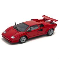 WELLY Lamborghini Countach LP 500 S Red Diecast Model Finished Product 24112W RD 1/24 / Car, red