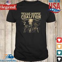 Texas Hippie Coalition Varnos Kaukolės Marškinėliai Visų Dydžių S-5XL Daugiaspalviai XXL black