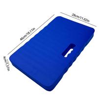 Foam Garden Kneeling Mat 4cm Extra Thick EVA Anti Slip Bathroom Knee Pad Mat Yoga Cushion High-density Workout Accessories mėlyna