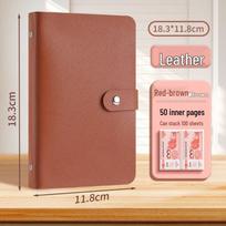 Commemorative Banknote Collection Album: Large Capacity for Cash, Coins, and Receipts ruda