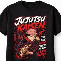 Yuji Itadori Jujutsu Kaisen Anime Cursed Energy Unisex TShirt S
