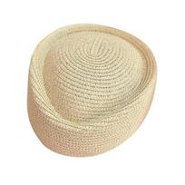 Beret Hat UV Protection Summer Straw Hat Woven Outdoor Visor Hat Lightweight Summer Beach Hat Headwear šviesiai smėlio spalvos