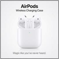 Apple belaidės ausinės AirPods 2 Bluetooth ausinės Nešiojamas įkrovimo dėklas Jutiklinis valdymas Aiškus skambutis Lengvas komfortas balta
