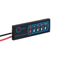 1S-8S 18650 Li-ion Lipo Lithium 5-30V švino rūgšties akumuliatoriaus lygio indikatoriaus testeris LCD ekrano matuoklio modulio talpos įtampos matuoklis 1 pc