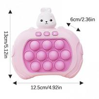 Žaidimas „Quick Push Bubbles“, žaidimų konsolės jutiminiai žaislai, juokingi „Whac-A-Mole“ žaislai, stresą ir nerimą mažinantis žaislas suaugusiems ir vaikams Rabbit