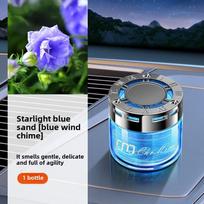 Automobilio oro gaiviklis Kietas kvepalų balzamas Ilgai išliekantis Automobilio kvapo difuzorius Eterinių aliejų aromaterapija automobilio salonui mėlyna