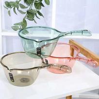 Namų ūkio skaidus plastikinis vandens semtukas su snapeliu virtuvei, sutirštinto ir pakabinamo dizaino 1pc žalia