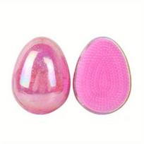Mini Detangling Hair Brush Egg Round Shape Scalp Massage Hairbrush Tangled Hair Comb Salon Hairdress Hair Styling Comb Travel rožinė