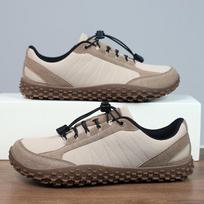Men Barefoot Ground Feel Versatie Style Wide Airy Mesh Toe Box Minimal Heel Stack Lining Walking Shoe Footwear Sneakers 37 smėlis
