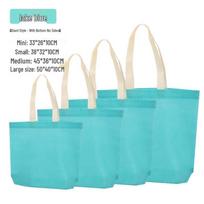 Custom Eco-Friendly Non-Woven Tote Bag with Printed Logo for Clothing Stores