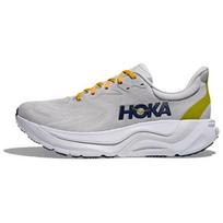 HOKA ONE ONE Arahi 8 Shock Absorbers Slip Resistant Running Shoes Men's Gray White Sneakers 1168710-SSTC 41