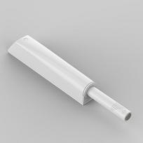Invisible Magnetic Push-to-Open Cabinet Door Opener - Automatic Spring-Loaded Ejector Wardrobe Rebounder. pilka spalva