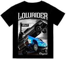 Low Rider Original Blue Impala 64 T-Shirt Print On Shaka Wear Heavyweight Tee Unisex T-Shirt M