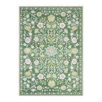 Living Room Carpet Non-slip Soft Machine Washable Floor Mat Bohemian Pink Floral Rug Bedroom Home Decoration Mats Washable Rugs 40x60cm