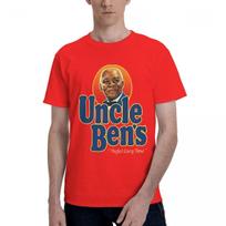 Uncle Bens Rice 100 Cotton Casual Breathable Confortable T Shirt Mens TShirts Men TShirt S