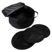 For Tesla Model3/Y New Hub Organizer Pack Wheel Cover Portable Storage Cap Carry Organizer Bag Hub Bag Auto Cap Hub Car U2Y9 juoda