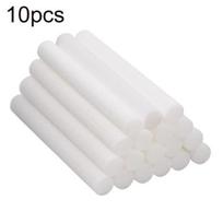 10 vnt 8x120 mm oro drėkintuvo pakeitimo filtro vatos tamponas oro aromato difuzoriui white
