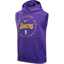 Nike Dri-FIT NBA Sleeveless Hoodie Los Angeles Lakers Purple HJ9174-504 2XL