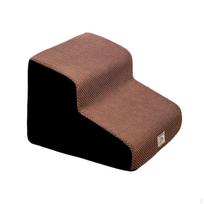 2 pakopų gyvūnų laipteliai Šunų laiptų rampos Lengvas švelnus nuolydis Laiptai šunims Sužeistiems Sofa black coffee brown