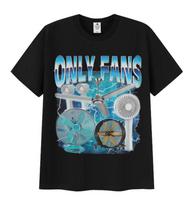 Funny Only Fans Meme T-Shirt Men Women Summer Cozy Cotton Short Sleeve T-Shirts Retro O-Neck Clothing High Quality T Shirt To... S įvairiaspalvis