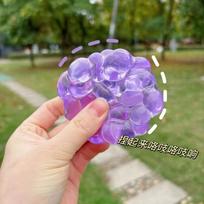 Colorful Gem Crunchy Stress Ball, Soft Squishy Squeeze Toy, Portable Decompression Tool for Relaxation and Gifting