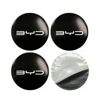 Wheel Center Hub Cap Rim Cover Emblem Sticker For BYD M6 G3 G5 T3 13 F3 F0 S6 S7 E5 E6 L3 tang yuan atto3 song Covers Accessorie