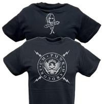 CM PUNK Seal of Hardcore Mens Black T-shirt XXXXL