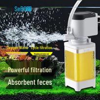 Sobo 3-in-1 akvariumo filtras-siurblys su aeracija ir cirkuliacija white