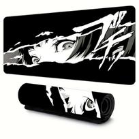 Anime Eye Mouse Pad Large Gaming and Office Keyboard Desk Mat Rubber Suitable for PC Computers and Laptops Desktop Accessory 300x800x2mm