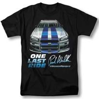 2026 Fast and Furious Shirt Movie Paul Walker Classic T-Shirt Cotton Brand Printed T-Shirt Men's Casual Y2K Top Harajuku Summer S įvairiaspalvis