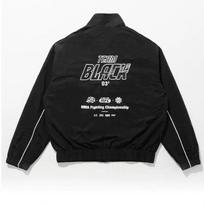 Team Black Korean girl group windproof neutral wind print logo sports casual couple jacket jacket M juoda