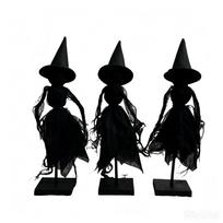 Halloween Party Decoration, Witch Hat Garland Hanging Ornament for Theme Decor One Size