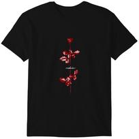 Violator Red - Depeche Mode - Marškinėliai Klasikiniai marškinėliai L brown