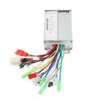 Elektrinis bešepetis variklio valdiklis Variklio greičio valdymas Elektrinio paspirtuko dviračio variklio valdiklis 36V 48V 350W white