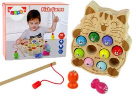 Stalo žaidimas žvejyba Lean Toys Fish Game, įvairių spalvų