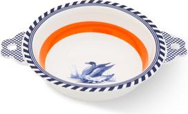 Polspotten Dubėnelis Bird Patterned 17 cm, oranžinis