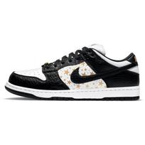Supreme x Nike Dunk Low OG SB QS Black Unisex Sneakers White Metallic-Gold DH3228-102 41 black