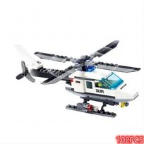Fighter Plane Aircraft Spacecraft Airship Mini Tank Missile Armored Missile Vehicle Model Building Blocks Sets Bricks Toy City